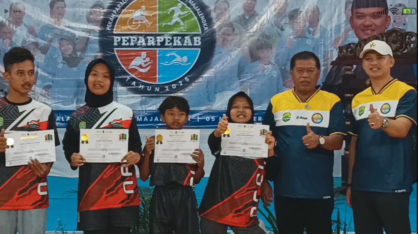 Lebih dari 500 Pelajar Disabilitas Meriahkan Pekan Paralimpik Pelajar Majalengka 2025